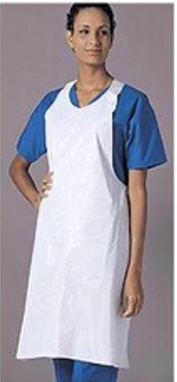 Medisch Schort, vloeistofbestendig en absorberend, Kleur wit, 6130-00-image